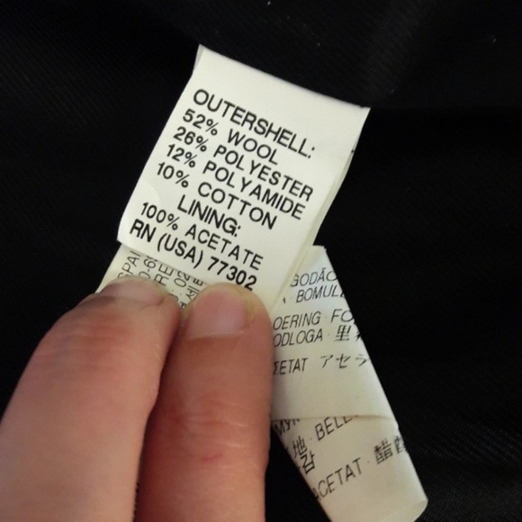 **SOLD** Zara Basic Wool Blend - Picture 6 of 6